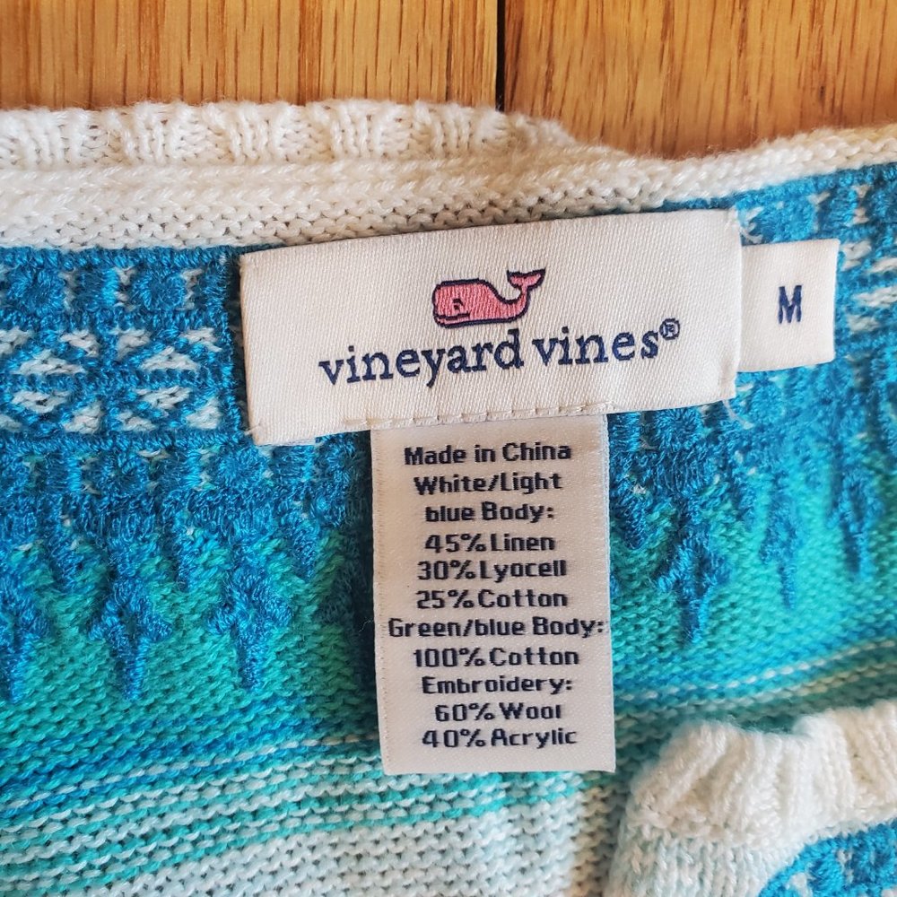 Vineyard Vines Lightweight sweater Womens Medium - Picture 6 of 8